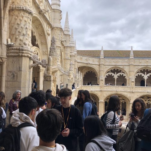 Dans le Monastère des Hiéronymites