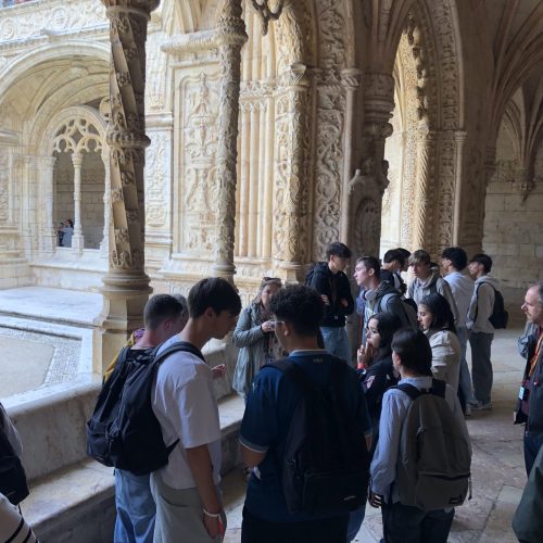 Dans le Monastère des Hiéronymites