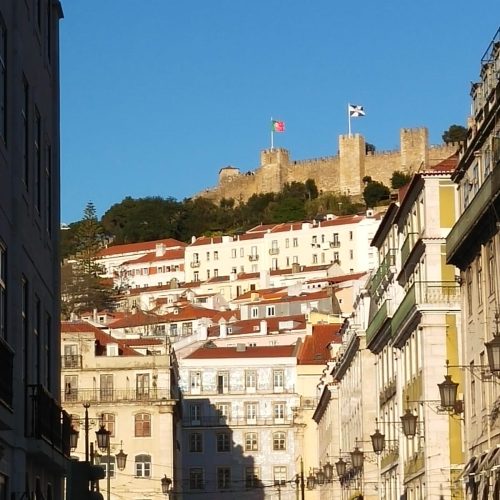 Chateau Saint Georges en haut de l'Alfama